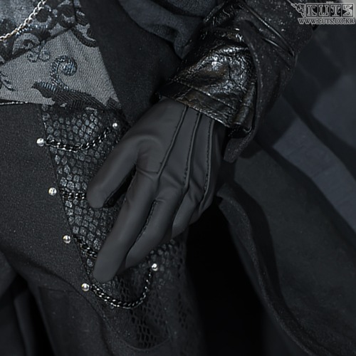 娃娃衣服 GSDF Wrist Gloves Black