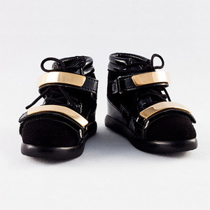 娃娃鞋子 SBS 122 Black/Gold