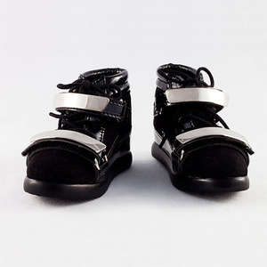 娃娃鞋子 SBS 122 Black/Silver