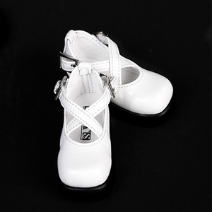 娃娃鞋子 KDS 16 JANES CROSS  White