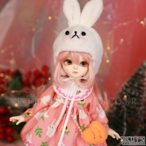 娃娃衣服 HDF Hi Rabbit set Pink