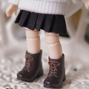 娃娃衣服 Obitsu 11 Basic Pleated Skirt Black