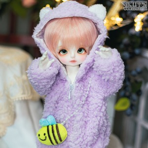 娃娃衣服 HDF Pastel Honeybear Set Violet