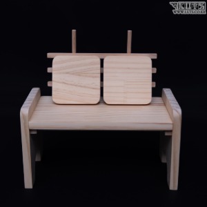 娃娃家具 Wooden Sofa A 1