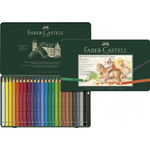 娃娃用品 Faber Professional Magnus Watercolor Pencil Set 24 Colors