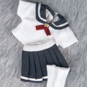 娃娃衣服 Obitsu 11 GIRL Sailor Nine School Navy