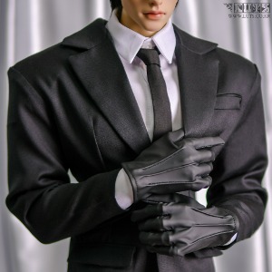 娃娃衣服 GSDF78 Wrist Gloves Black