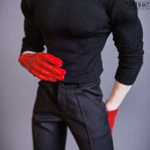 娃娃衣服 GSDF78 Wrist Gloves Red