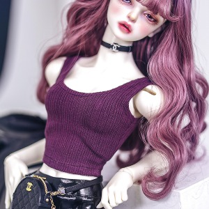 娃娃衣服  Pre-order Sadie Knit Top Violet