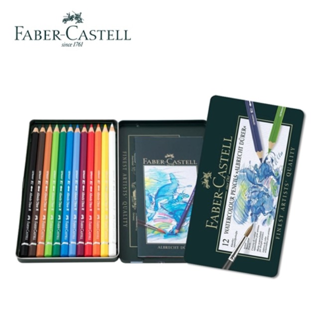 娃娃用品 Faber-Castell Professional Watercolor Pencil 12 Colors