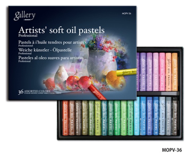 娃娃用品 Mungyo Gallery Soft Oil Pastel 36 Color Set / MOPV-36