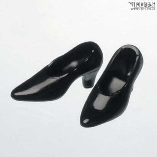 娃娃衣服 Obitsu 27 Doll Shoes OBS 013 High Heel Black