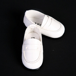 娃娃鞋子 HDS 06 PENNY LOAFER White