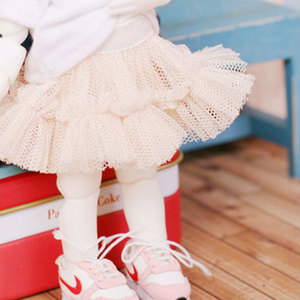 娃娃衣服 LATI-Y ballerina skirt beige