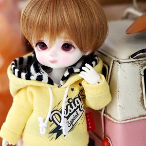 [Pre-order] [Child16] Design Special Hooded T - Yellow