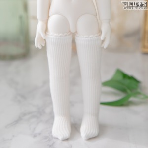 娃娃饰品 HDF Knit Tights  White
