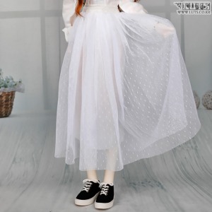 娃娃衣服 SDF Aurora Skirt White