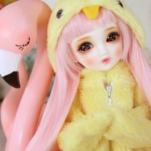 娃娃 Yellow Chick Bomi 26cm Ball Jointed Doll Full Set