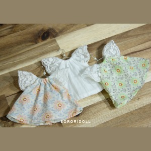 娃娃衣服 [Pre-order] Butterfly lace dress 3 types 1 choice