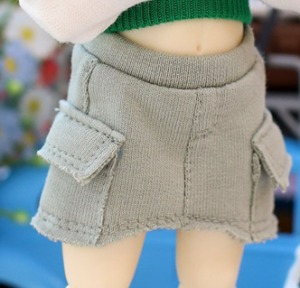 娃娃衣服 Pre-order Little Cozy Layered Skirt L.Khaki