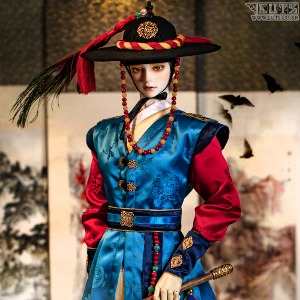 娃娃衣服 Limited pre-order GSDF joseon army uniform 1  Set Blue