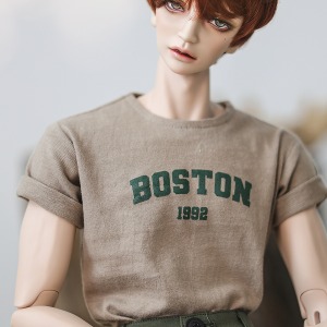 娃娃衣服 Pre-order Joy L Boston T-shirt Latte Beige